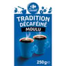 Carrefour classic' café décaféiné  tradition moulu - 250g