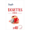 Simpl café dosettes compatibles senseo forte x48 -334g