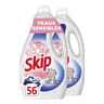 Skip lessive liquide sensitive peaux sensibles & bébé 2x56 lavages