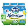 Lactel Matin léger lait bio bouteille uht  1.2% mg 6x1l