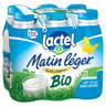 Lactel Matin léger lait bio bouteille uht  1.2% mg 6x1l