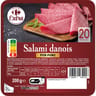 Carrefour salami danois fumé 200g