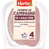 Herta jambon de campagne de caractère 4 tranches 160g