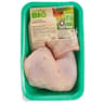 Carrefour Bio 2 cuisses de poulet bio fermier blanc