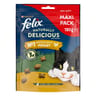 Felix naturally délicious riche en poulet avec une touche d'herbe 180g
