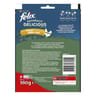 Felix naturally délicious riche en poulet avec une touche d'herbe 180g