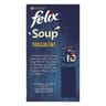 Felix soup succulent sélection de poisson : cabillaud, thon, carrelet 6x48g -288g