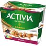 Activia bifidus spécialité laitière aux céréales muesli 4x120g
