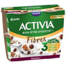 Activia bifidus spécialité laitière aux céréales muesli 4x120g