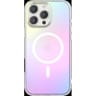 Coque iphone 16 pro max compatible magsafe semi-transparente irisée
