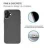 Coque iphone 16 plus souple transparente