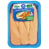 Carrefour classic 6 filets de poulet jaune