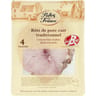 Reflets de France rôti de porc cuit Label Rouge 4 tranches 140g