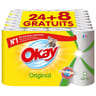Okay essuie tout blanc 32 roueaux 24+8 grauits