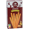 Carrefour classic' gressins sésame et huile d'olive 125g