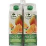 Carrefour extra pur jus orange 100% 4x1l