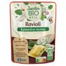 Jardin bio étic ravioli épinards ricotta bio sachet individuel 250g