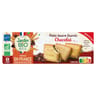 Jardin bio étic petits beurre fourrés chocolat bio 197g