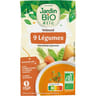 Jardin bio etic velouté douceur de 9 lègumes bio brique tetra 1l