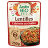 Jardin bio étic lentilles cuisinées au chorizo bio 250g