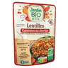 Jardin bio étic lentilles cuisinées au chorizo bio 250g