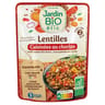 Jardin bio étic lentilles cuisinées au chorizo bio 250g