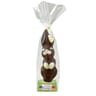 Fortwenger moulage lapin souriant 17cm chocolat noir 100g