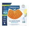 Delpierre saumon Atlantique fumé élevé en Norvège 120g