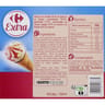 Carrefour extra 6 cônes vanille fraise avec sauce aux fruits rouges 404g