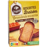Carrefour original biscottes braisées blé complet x30 - 270g