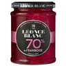 Leonce blanc confiture framboises 70% 320g