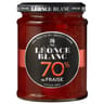 Leonce blanc confiture fraises 70% 320g
