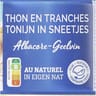 Carrefour extra thon albacore au naturel en tranches 400g