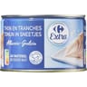 Carrefour extra thon albacore au naturel en tranches 400g