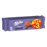 Milka choco suprême lot de 3 x 180g