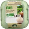 Carrefour bio 4 oeufs de poule élevées en plein air