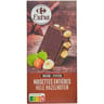 Carrefour extra chocolat noir noisettes entières tablette 200g