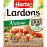 Herta lardons nature conservateur sans nitrites 2x75g