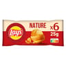 Lay's chips multipack nature 6x25g