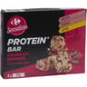 Carrefour sensation barres protéinées baies rouges x4 - 128g