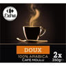 Carrefour extra café moulu doux 2x250g- 500g