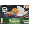 Carrefour extra yaourt brassé sur lit aux fruits 6x125g