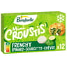Bonduelle mini croustis frenchy épinard courgette chèvre 240g