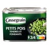 Cassegrain petits pois tendres et fondants 4/4 495g
