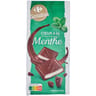 Carrefour sensation chocolat noir coeur menthe tablette 150g