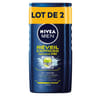 Nivéa bath care gel douche réveil express 2x250ml