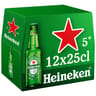 Heineken bière blonde premium 12x25cl 5%vol
