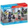71730 Set métiers de la police : 4 policiers