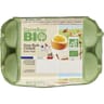 Carrefour bio 6 oeufs gros coque