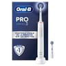 Oral-b brosse à dents pro3 électrique sensitive blanche + 1 brossette
